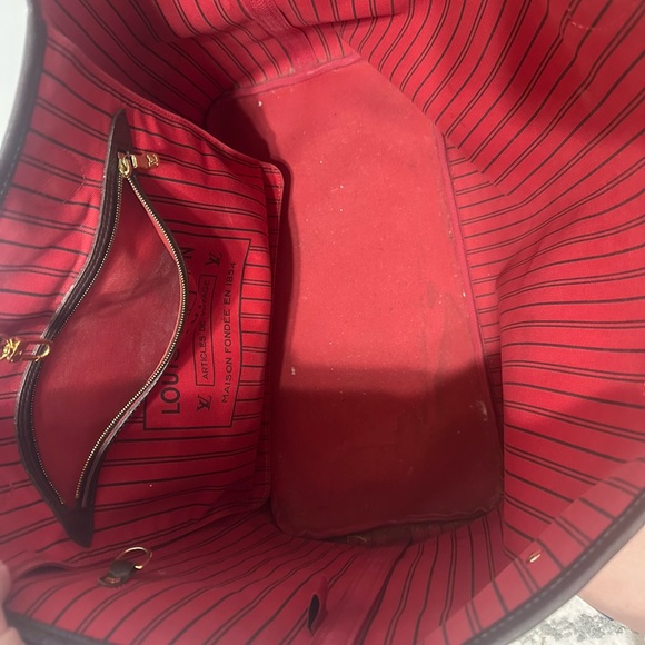 Stunning Louis Vuitton Damier Ebene Tote - Barely used - Picture 6 of 15